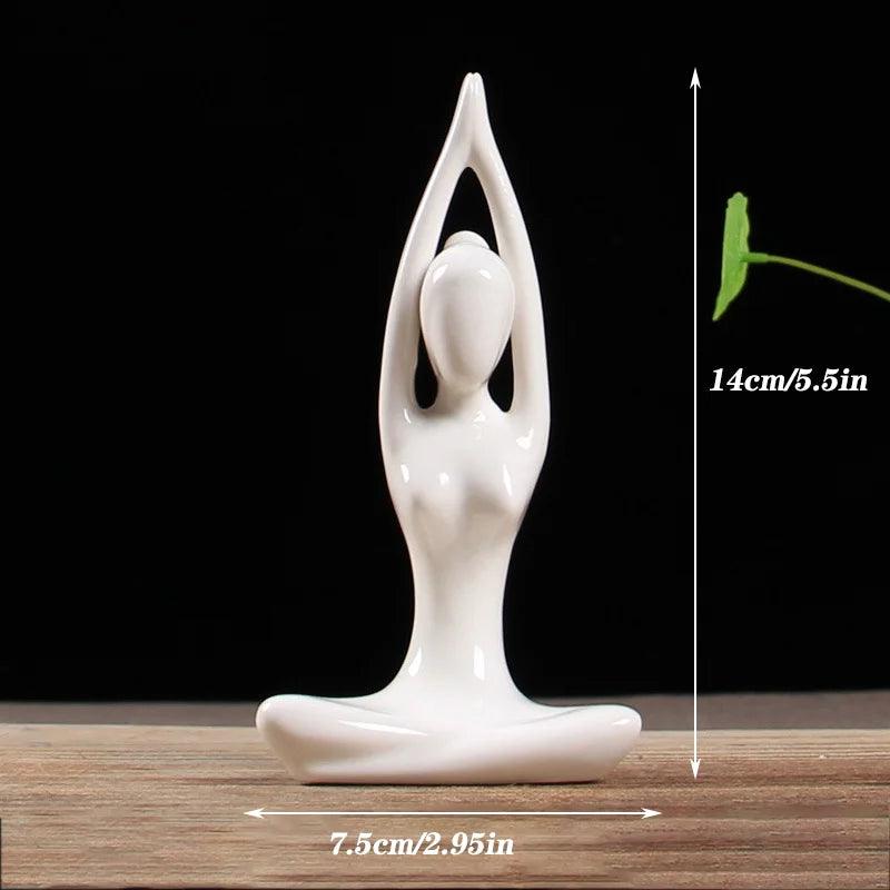 Abstract Yoga Statue - cocobear
