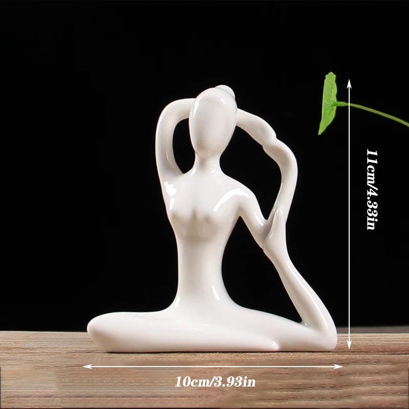 Abstract Yoga Statue - cocobear