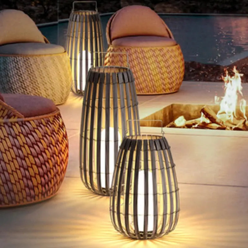 Luminous Weave Garden Lights - cocobear