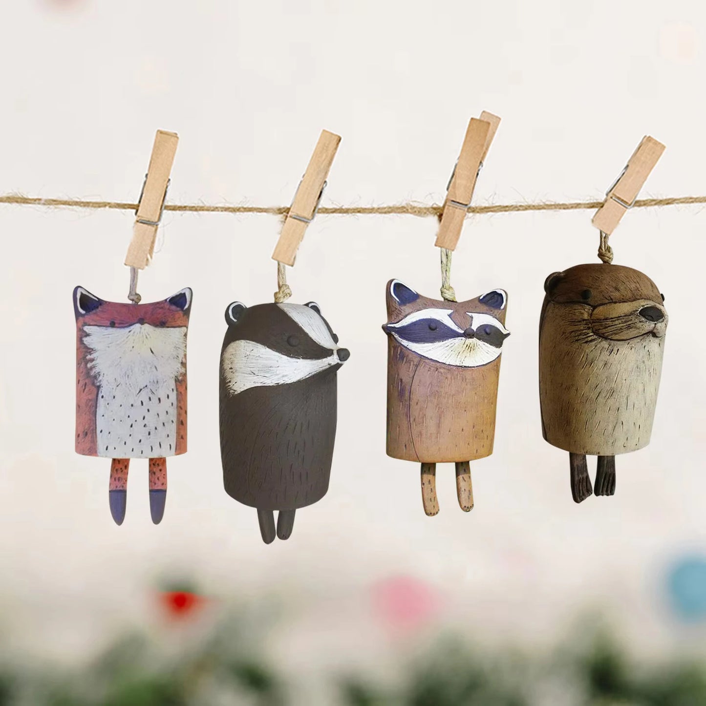 Rustic Animal Chimes