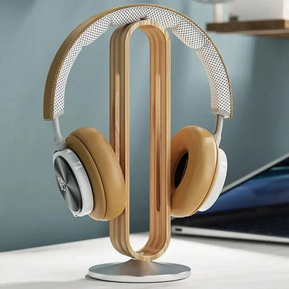 Bamboo Headphone Stand