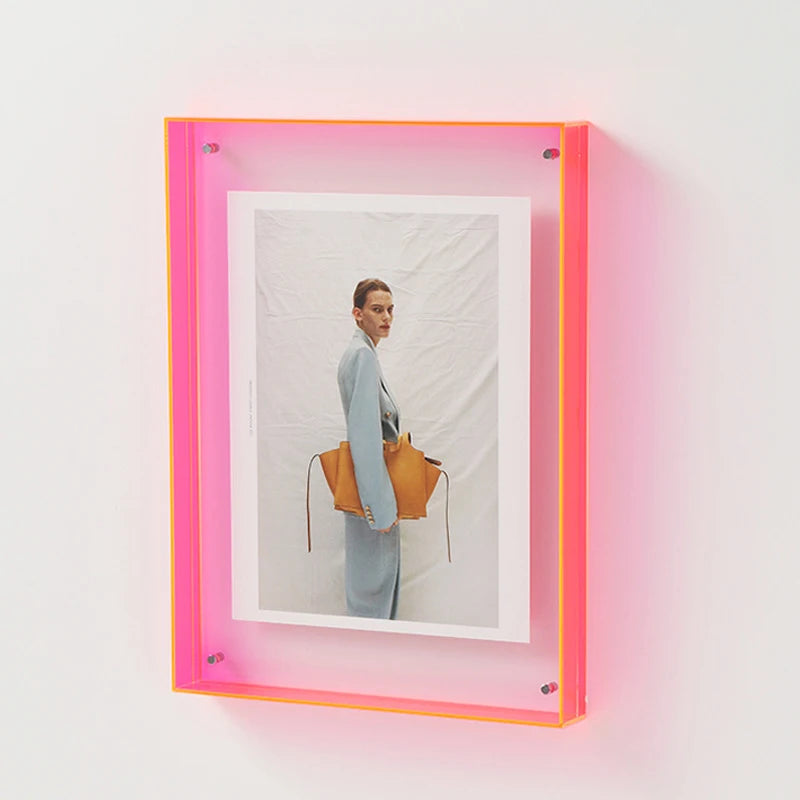 Transparent Acrylic Photo Frame