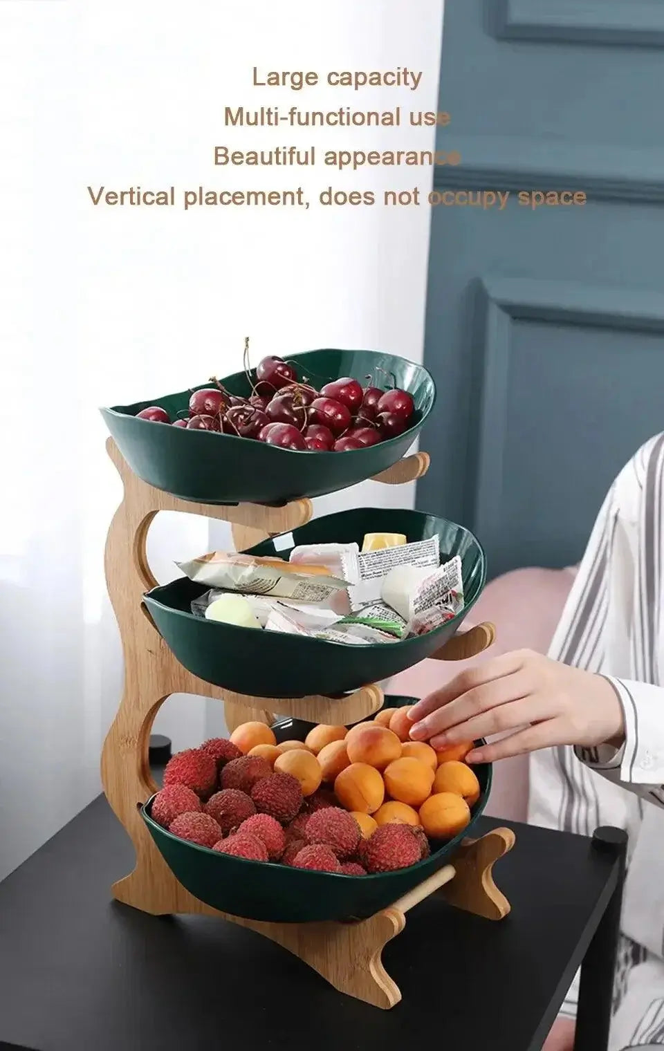 Wooden Fruit Tray _ cocobear