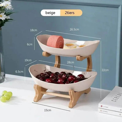 Wooden Fruit Tray _ cocobear