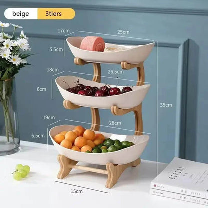 Wooden Fruit Tray _ cocobear