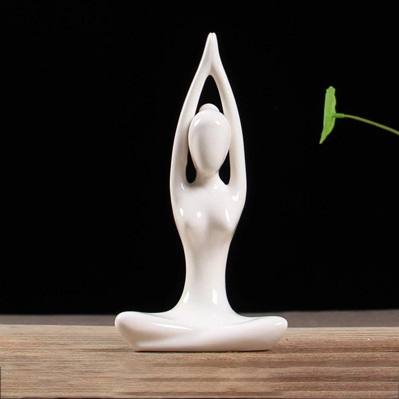 Abstract Yoga Statue - cocobear