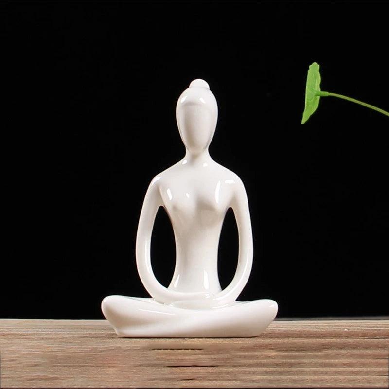 Abstract Yoga Statue - cocobear