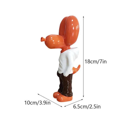 Balloon Dog Figurine – Fun Home Decoration - cocobear