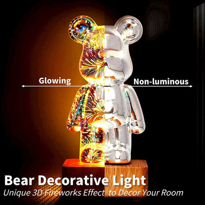 Bear Fireworks Lamp - cocobear