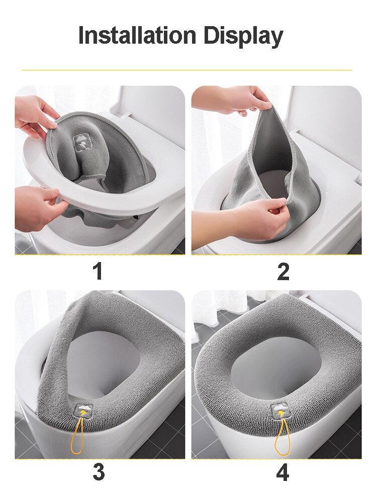 CozyClean Toilet Seat Cover - cocobear