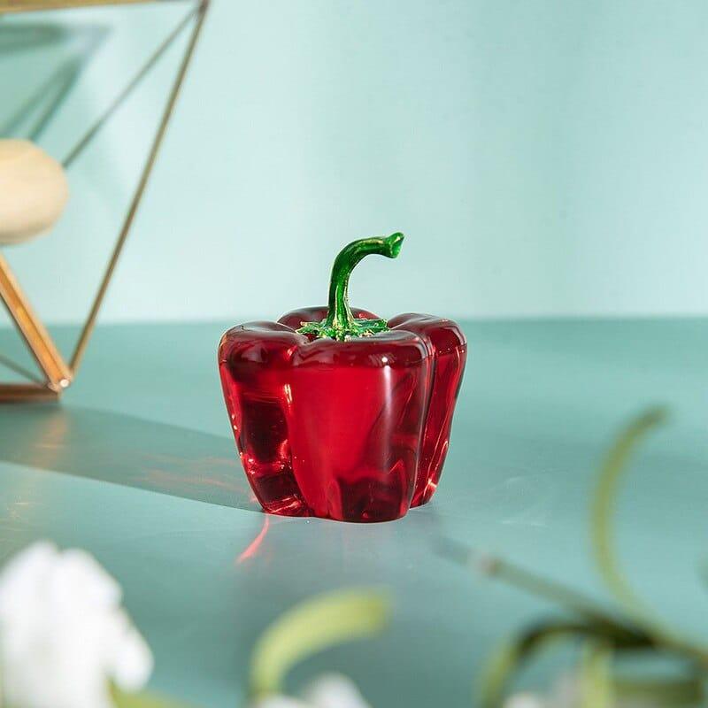 Crystal Chili Pepper Glass - cocobear