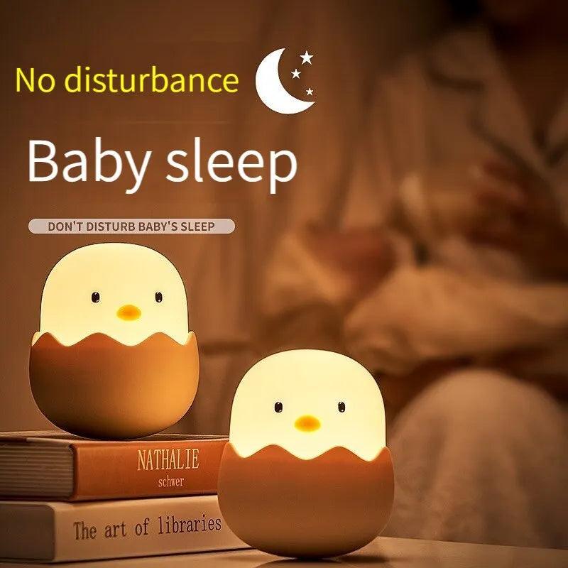 Cute Eggshell Dimmable Lamp - cocobear