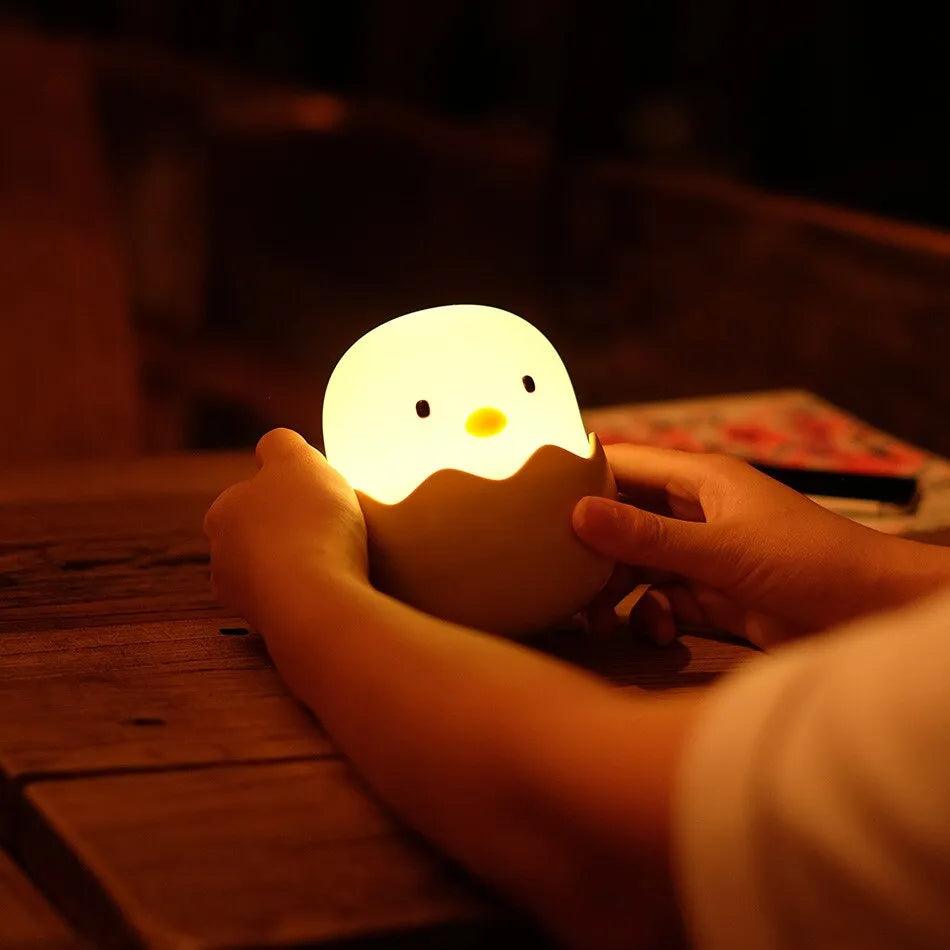 Cute Eggshell Dimmable Lamp - cocobear