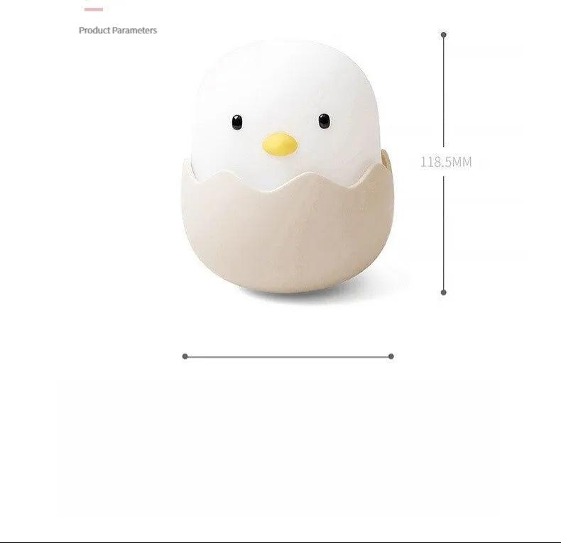 Cute Eggshell Dimmable Lamp - cocobear