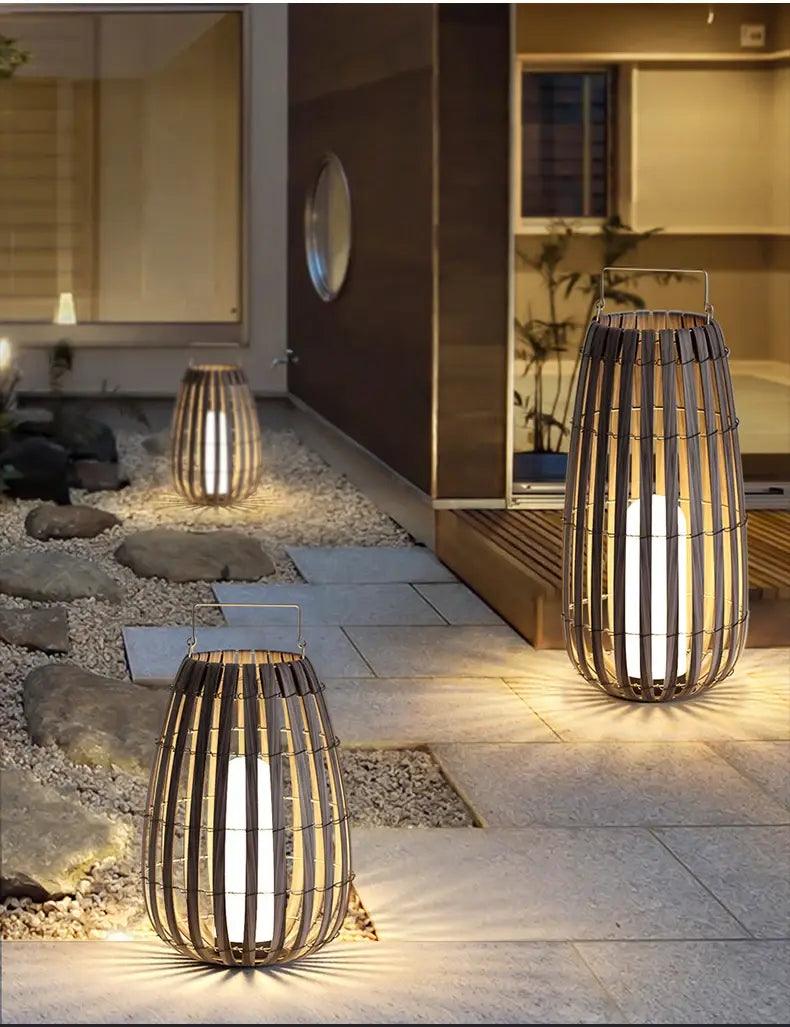 Luminous Weave Garden Lights - cocobear