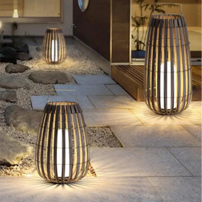 Luminous Weave Garden Lights - cocobear