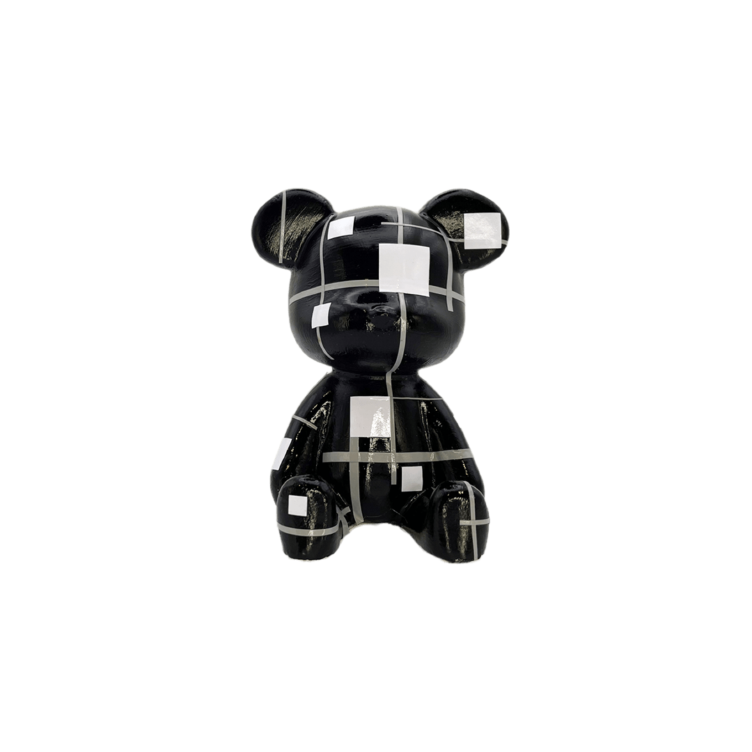 Mosaic Bear Figure - cocobear