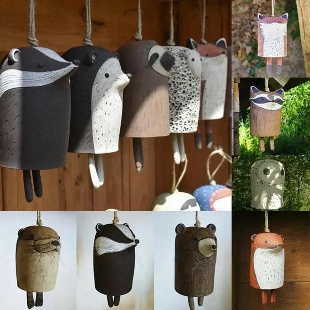 Rustic Animal Chimes - cocobear