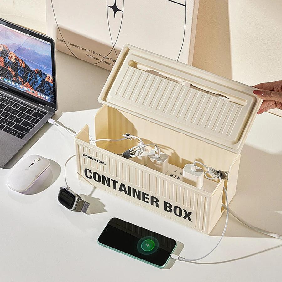 Smart Cable Organizer Box - cocobear