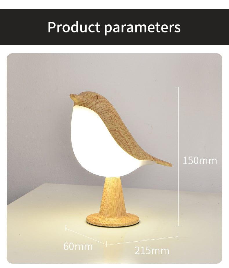 Touch Switch Wooden Bird Lights - cocobear