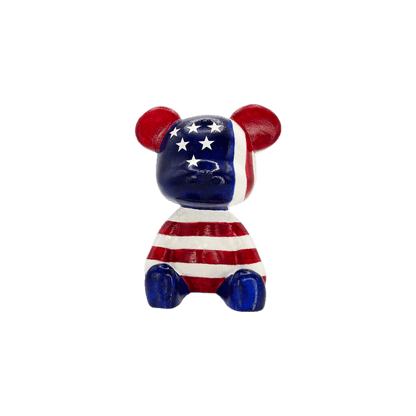 USA Bear Figure - cocobear