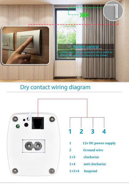 WiFi Smart Curtain control - cocobear