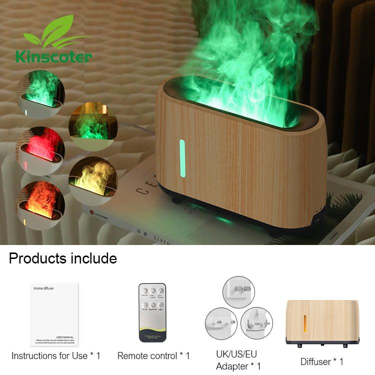 Colorful Flame Aroma Diffuser - cocobear