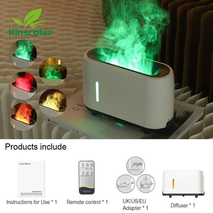 Colorful Flame Aroma Diffuser - cocobear