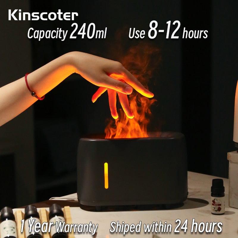 Colorful Flame Aroma Diffuser - cocobear