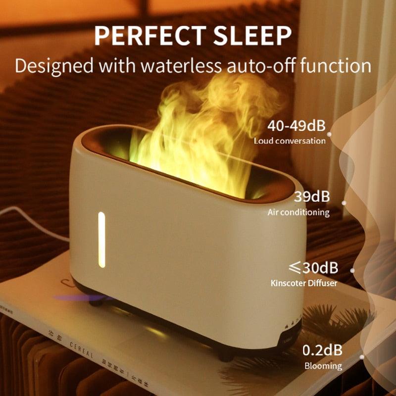 Colorful Flame Aroma Diffuser - cocobear