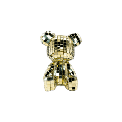 Crystal Mirror Bear Figure - cocobear