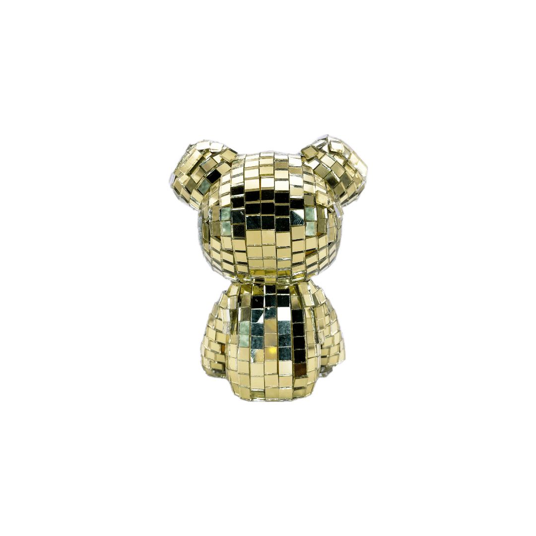 Crystal Mirror Bear Figure - cocobear