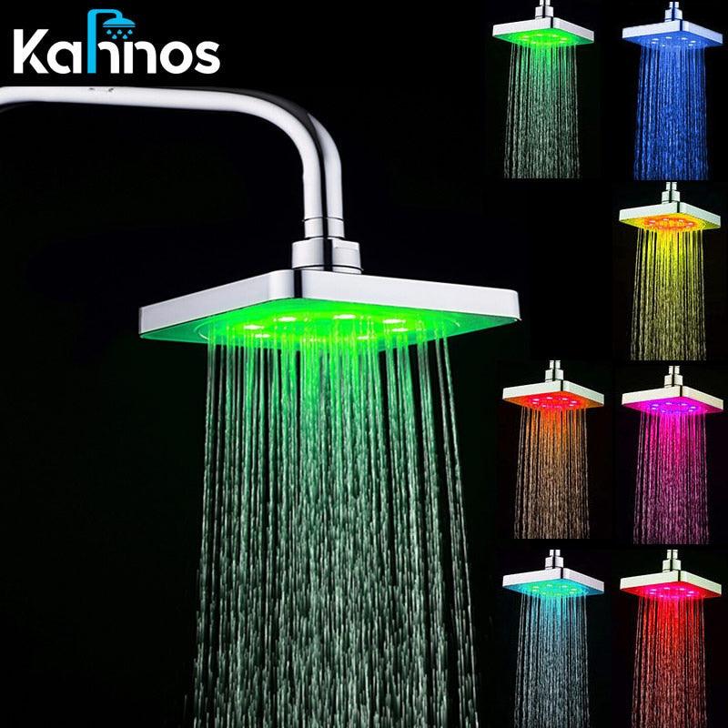 LED Shower Head with Rainfall Effect - cocobear