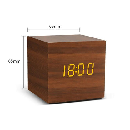 Wooden LED Alarm Clocks - cocobear